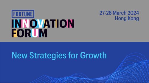 The all-new Fortune Innovation Forum, a global conference series with a spotlight on Asia, launches in Hong Kong next week (Mar 27–28). Over 60 renowned speakers will shed light on hot topics such as The Future of Finance, AI Revolution &amp; Web 3.0 and Asia's Innovation Ecosystems. https://t.co/e2Zuf8r1xj