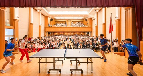 Winning smiles! Local sports enthusiasts enjoyed the thrill of meeting their sporting idols today (Aug 30) as members of China’s national team from the #ParisOlympics went out to greet fans and fellow athletes at various venues across Hong Kong during the second day of the… https://t.co/o1kv3NOE2K https://t.co/g21I9kZS3I