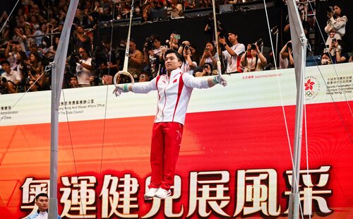 A big "thank you" to all Olympic stars of China’s national team, for your wonderful sports demonstrations at Victoria Park Swimming Pool and Queen Elizabeth Stadium in Hong Kong this morning (Aug 31). Your exceptional skills and talent brought an eye-opening experience and lovely… https://t.co/CyUAgZwIHD https://t.co/pNv2DyXp7q