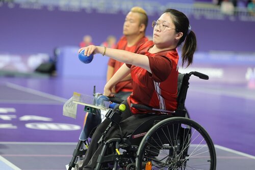 Congrats to Leung Yuk-wing and Cheung Yuen on winning the silver medal for Hong Kong, China in the boccia mix pairs BC4 final, bagging the team's seventh medal at the #ParisParalympicGames. A round of applause for the duo!  Courtesy of China Hong Kong Paralympic Committee… https://t.co/S4QEPjlk1o https://t.co/yJpStcZi9p