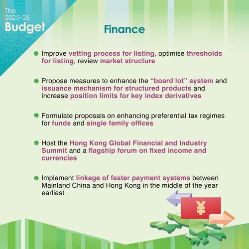 BREAKING: The 2025-26 Budget fosters financial services with proposed tax incentives for funds and single family offices, enhancements to the stock market listing regime and staging more major finance summits. https://t.co/e0sKE7AgeG  #hongkong #brandhongkong #asiasworldcity… https://t.co/l0nEhNGAUz https://t.co/GOy1J0GdPS