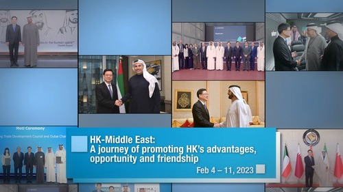 CONNECTING PEOPLE, CREATING OPPORTUNITIES ALONG THE BELT AND ROAD  On his first overseas trip of 2023, John Lee, Chief Executive of the Hong Kong Special Administrative Region, led a large delegation to meet top government and business leaders in Saudi Arabia and the United Arab Emirates (Feb 4-11). Fruits of the week-long mission included a flurry of bilateral business accords and a deeper understanding of the opportunities for stronger trade and cultural ties between these key markets along the far-reaching Belt and Road Initiative.  #hongkong #brandhongkong #asiasworldcity #SaudiArabia #UAE #BusinessOpportunities