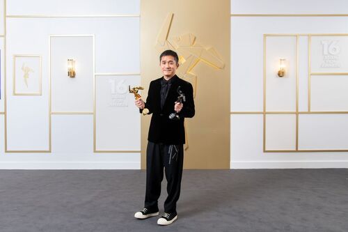 TONY LEUNG: THE PRIDE OF CHINESE CINEMA  The Golden Lions for Lifetime Achievement of the 80th Venice International Film Festival goes to ( 🥁 drum roll please!) Tony Leung Chiu Wai, who will  become the first Chinese actor to receive the much coveted award in September this year!   Widely considered the best native Hong Kong actor of his generation (1), multiple-award winner Tony Leung is best known for his work with auteur director Wong Kar-wai in seven movies (2) since 1990. He also starred in three Venice Film Festival Golden Lion-winning films (3), cementing his reputation internationally in the arthouse cinema world. Earlier this month, Leung celebrated double success at the 16th Asian Film Awards picking up the Best Actor Award for his role in Where the Wind Blows (2022) and receiving the Asian Film Contribution Award. Kevin Yeung, Secretary for Culture, Sports and Tourism, congratulated Leung on the latest accolade, adding that his pursuit of excellence mirrored that of Hong Kong actors' spirit and the city's cultural richness.   (1) https://www.labiennale.org/en/news/director-liliana-cavani-and-actor-tony-leung-chiu-wai-golden-lions-lifetime-achievement  (2) Days of Being Wild (1990), Chungking Express (1994), Happy Together (1997), In the Mood for Love (2000), 2046 (2004), The Grandmaster (2013) and See You Tomorrow (2016)  (3) A City of Sadness (1989) by Hsiao-Hsien Hou; Cyclo (1995) by Tran Anh Hung; and Lust, Caution (2007) by Ang Lee.   Photo:  Asian Film Awards Academy   #hongkong #brandhonkong #asiasworldcity #artsandculture #TonyLeung #VeniceInternationalFilmFestival #LifetimeAchievement