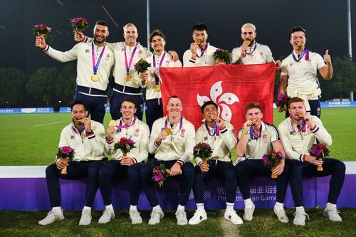 🎉Hong Kong's winning streak continues in Hangzhou! Hong Kong athletes bagged another 7 medals on Day 3 of the Asian Games (Sep 26), capped by gold medals 🥇 in swimming and rugby. Star swimmer Siobhan Haughey set a new Asian record of 52.17 seconds to win the women's 100m freestyle while the men's rugby sevens team retained their title by defeating South Korea in the final. Hong Kong also picked up medals in women's rugby sevens, windsurfing, sailing, fencing and equestrian events.  Photos: SF&OC 港協暨奧委會    #hongkong #brandhongkong #asiasworldcity #dynamichk #AsianGames #SportyCity #SupportHKAthletes #HKAthletes #HangzhouAsianGames #asiangames2023
