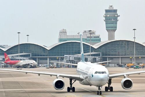 Congratulations to Hong Kong International Airport on retaining its position as the world's busiest air cargo hub in 2023🏆! Last year, #HKIA handled 4.3 million tonnes of cargo, according to the Airports Council International (ACI World). It is the 13th time since 2010 that #HongKong has ranked No.1 for air cargo volume. HKIA is expanding into a Three-runway System by the end of 2024, which will gradually increase annual cargo handling capacity to 10 million tonnes by 2035, further enhancing the city's competitiveness as an international aviation hub. ✈️🌎  https://www.hongkongairport.com/en/media-centre/press-release/2024/pr_1710  #hongkong #brandhongkong #asiasworldcity #HKIA #AirCargo