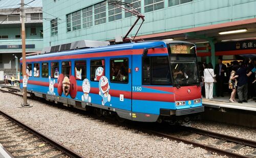 Catch a ride with Doraemon & Friends🔔! The first-ever Doraemon-themed station and trains decked out with images of the popular feline cartoon icon are providing a 'purrfect' build-up to the much-anticipated “100% DORAEMON & FRIENDS” exhibition at the Avenue of Stars (Jul 13 – Aug 11). Climb aboard at the MTR Light Rail Siu Hong Stop and enjoy an 'unfurgettable' journey. 🚈📸  AllRightsReserved   #hongkong #brandhongkong #asiasworldcity #megaevents #megaHK #Doraemon