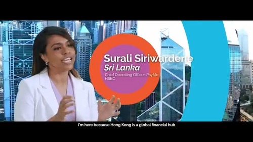 Hong Kong’s efforts to roll out the red carpet to foreign talent is showing results. Among the talented people who have moved here is Surali Siriwardene from Sri Lanka, Chief Operating Officer, at HSBC’s PayMe, who says: "I’m here because Hong Kong is a global financial hub with lots of investment opportunities and a very strong regulatory framework."  Video: Hong Kong Talent Engage 香港人才服務辦公室  #hongkong #brandhongkong #asiasworldcity #HongKongTalentEngage #talents