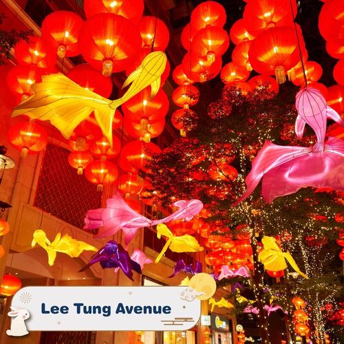 Discover 5 fantastic spots to celebrate the Mid-Autumn Festival in Hong Kong and enjoy the festive vibe across the city. Wishing you a Happy Mid-Autumn Festival wherever you are. 🐇🥳🌕  Photo 1: Lee Tung Avenue  #hongkong #brandhongkong #asiasworldcity #festival #midautumnfestival