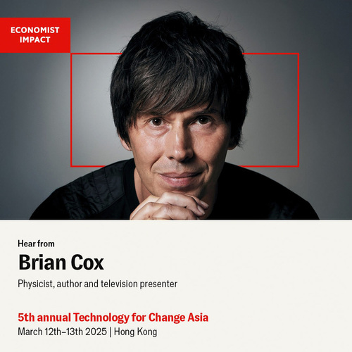 Technology for Change Asia is coming to Hong Kong for the second time (Mar 12-13), featuring about 70 technology pioneers and policymakers. High-level speakers include Professor Brian Cox, renowned physicist, author, and television presenter, Yan Xie, chief technology officer, Li Auto and more. Organised by Economist Impact, this annual event brings together 500 solutions-oriented leaders from Asia and beyond to explore hot topics such as AI, quantum computing, web 3.0, and the role of the Greater Bay Area in leading technological innovation.   Learn more: https://events.economist.com/technology-for-change-week/  Photo: Economist Impact events  #hongkong #brandhongkong #asiasworldcity #megaevents #megaHK #EconTechforChange #TheEconomist #Technology #Innovation