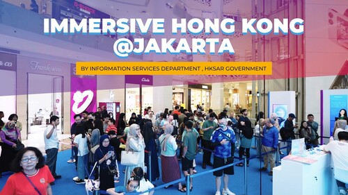 What a superb experience🎉! It's been wonderful seeing so many lovely faces at #ImmersiveHongKong @ Jakarta. You can tell from their reactions that it couldn’t have ended better! Thank you again, we’ll be seeing you at the next stop, Bangkok, very soon! 👋  #hongkong #brandhongkong #asiasworldcity #immersivehongkong #arttech