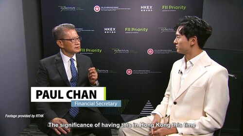 Unleashing investment potential! In a first for Asia, Hong Kong hosted the Future Investment Initiative (FII) PRIORITY Summit (Dec 7 - 8), gathering investors and leaders from around the world to address global challenges and the mobilisation of investment as a force for good. Organised by the Saudi-based FII Institute @fiiksa, the successful hosting of the Summit demonstrated the city's positioning as a #GreenTech and #GreenFi centre, as well as the huge potential to work with partners in the Middle East.  Acknowledgement: @RTHK.hk  #hongkong #brandhongkong #asiasworldcity #FinancialServices #FIIPRIORITYSummit #FII #MiddleEast