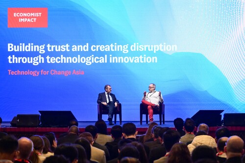 About 50 heavyweight speakers and over 450 industry leaders from around the world joined the first Technology for Change Asia in Hong Kong (Feb 27-28). Organised by @EconomistImpact, the event explored the opportunities and challenges of rapid technology advances in areas such as AI, Web3, quantum computing and more: “If you miss the boat, you’re out,” said Michio Kaku, theoretical physicist and science writer. Follow @brandhongkong for more expert insights.  在香港首次舉辦的「#亞洲科技變革峰會」已圓滿結束（2月27-28日），席上約50位重量級講者及450位世界各地的業界翹楚，一起探討科技急速發展為不同範疇所帶來的機遇和挑戰，包括 #人工智能、#Web3 、量子運算等。緊貼@brandhongkong，獲取更多真知灼見。  @theeconomistevents_   #hongkong #brandhongkong #asiasworldcity #megaevents #megaHK #EconTechforChange #TheEconomist #Technology #Innovation #香港 #香港品牌 #亞洲國際都會 #盛事之都 #盛事香港 #經濟學人 #科技 #創新