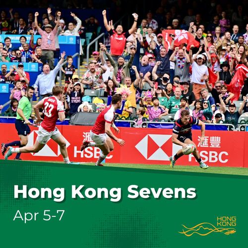 Save the date! HONG KONG SEVENS 2024 is here!   Join us at Hong Kong Stadium for a weekend of rugby, entertainment, and electric energy!   #hongkong #brandhongkong #asiasworldcity #HK7s #Megaevent #rugby
