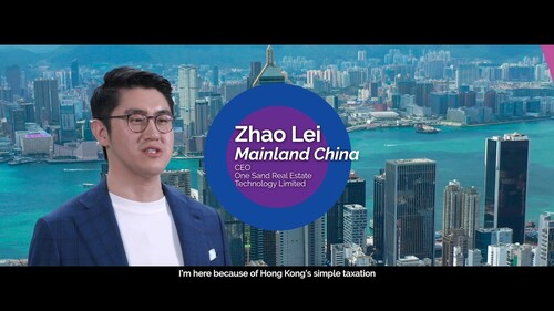 What draws talent to Hong Kong? For Zhao Lei, CEO of One Sand Real Estate Technology Limited, it’s the simple tax system and protection of intellectual property that “really fuels my innovation and entrepreneurial spirit”, making his dreams come true in Hong Kong. Learn more:   香港對人才有何吸引之處？一沙地產科技有限公司行政總裁趙磊認為，香港稅制簡單，致力保護知識產權，激發了他的創意和創業精神，助他實現夢想。了解更多：  🎥: @hktalentengage  Video: Hong Kong Talent Engage 影片：香港人才服務辦公室  #hongkong #brandhongkong #asiasworldcity #HongKongTalentEngage #talents #香港 #香港品牌 #亞洲國際都會 #香港人才服務辦公室 #人才