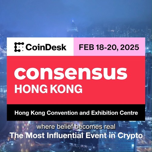 Make the digital deal! Consensus, one of the world’s largest and most influential events in cryptocurrency, blockchain and Web3, makes Hong Kong its first destination outside North America. Consensus Hong Kong 2025 (Feb 18-20) at the Hong Kong Convention and Exhibition Centre, will unite 8,000 global leaders, innovators, and investors from East and West for pivotal conversations and dealmaking that shape the future of digital assets.   Learn more: https://consensus-hongkong2025.coindesk.com/  加密貨幣界的盛會！全球最大型及最具影響力之一的加密貨幣暨Web 3活動 Consensus 擴展至香港，首度在北美洲以外地方舉辦。Consensus 香港大會2025（2月18-20日）將於香港會議展覽中心舉行，預計吸引8,000人參與，雲集環球領袖、行業人士和投資者，進行關鍵性的對話和交易，共同塑造數碼願景。  了解更多：https://consensus-hongkong2025.coindesk.com/  🎥: Consensus Hong Kong  #hongkong #brandhongkong #asiasworldcity #megaevents #megaHK #Consensus #香港 #香港品牌 #亞洲國際都會 #盛事之都 #盛事香港 #Consensus