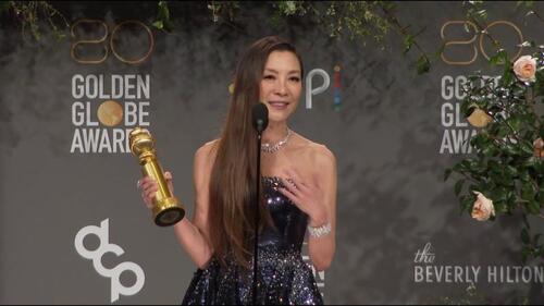 Let's share some glorious moments of our beloved Michelle Yeoh in winning her first Golden Globe Int! The Malaysian-Chinese actress launched her movie career in Hong Kong and starred in a series of action films, where she often performed her own stunts, including Yes, Madam (1985) as well as Police Story 3: Supercop (1992). She shot to fame internationally for her spellbinding performance in 2000 Oscar-winning martial arts blockbuster "Crouching Tiger, Hidden Dragon".   https://lnkd.in/gKtf87VH     #hongkong #brandhongkong #asiasworldcity #Excellence #MichelleYeoh #GoldenGlobe 